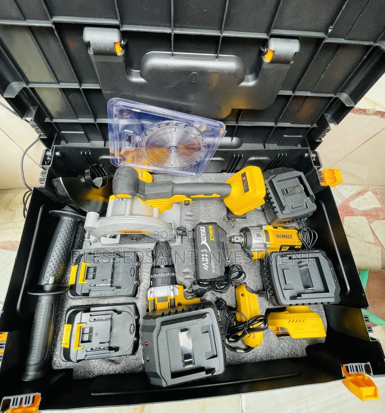 Cordless Combo Kit Set 6in1