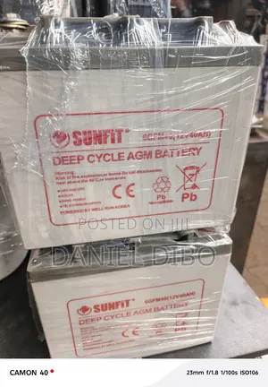 Funfit Battery 12v 40amh