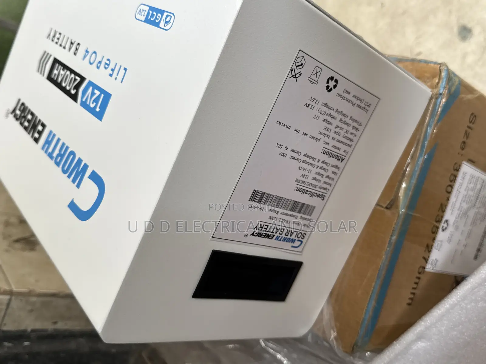 200ah Cworth Energy Lithium Battery Quality With Warranty