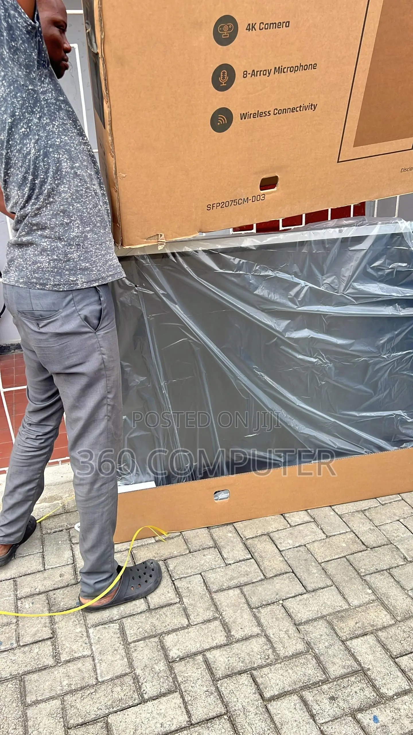 75” Smaat Interactive Flat Panel Smart Board