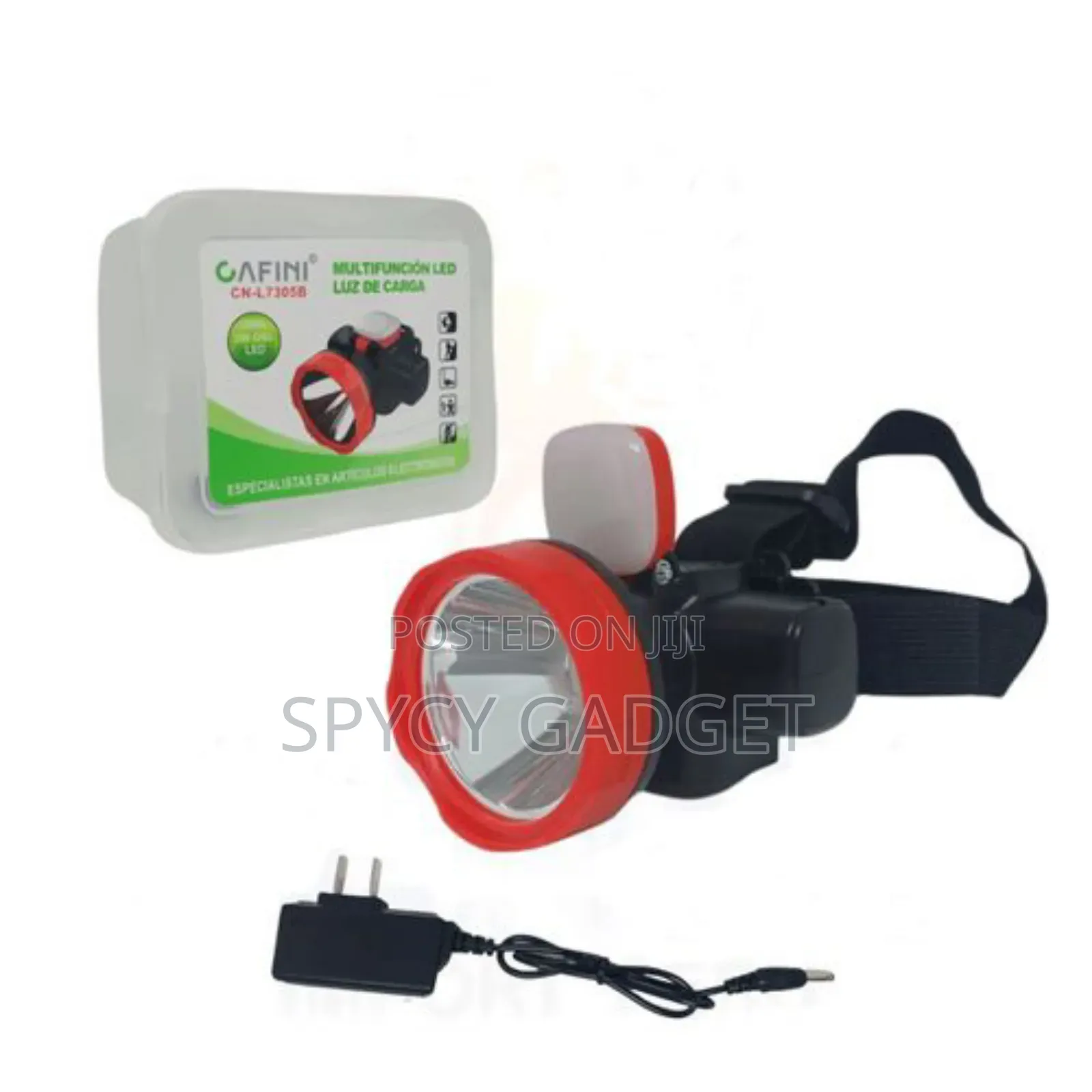 Security Led Headlamp With Dual Light