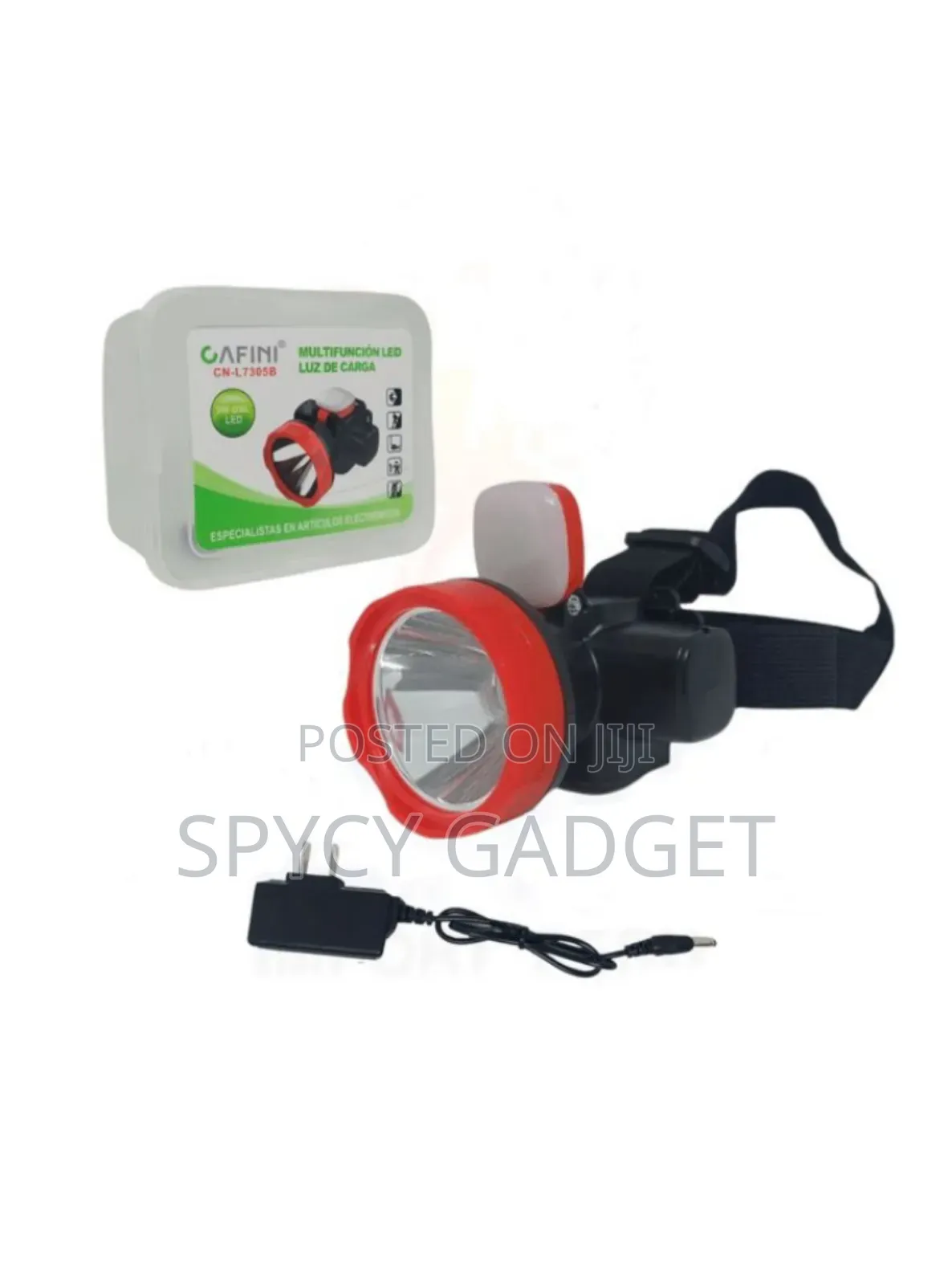 Security Led Headlamp With Dual Light