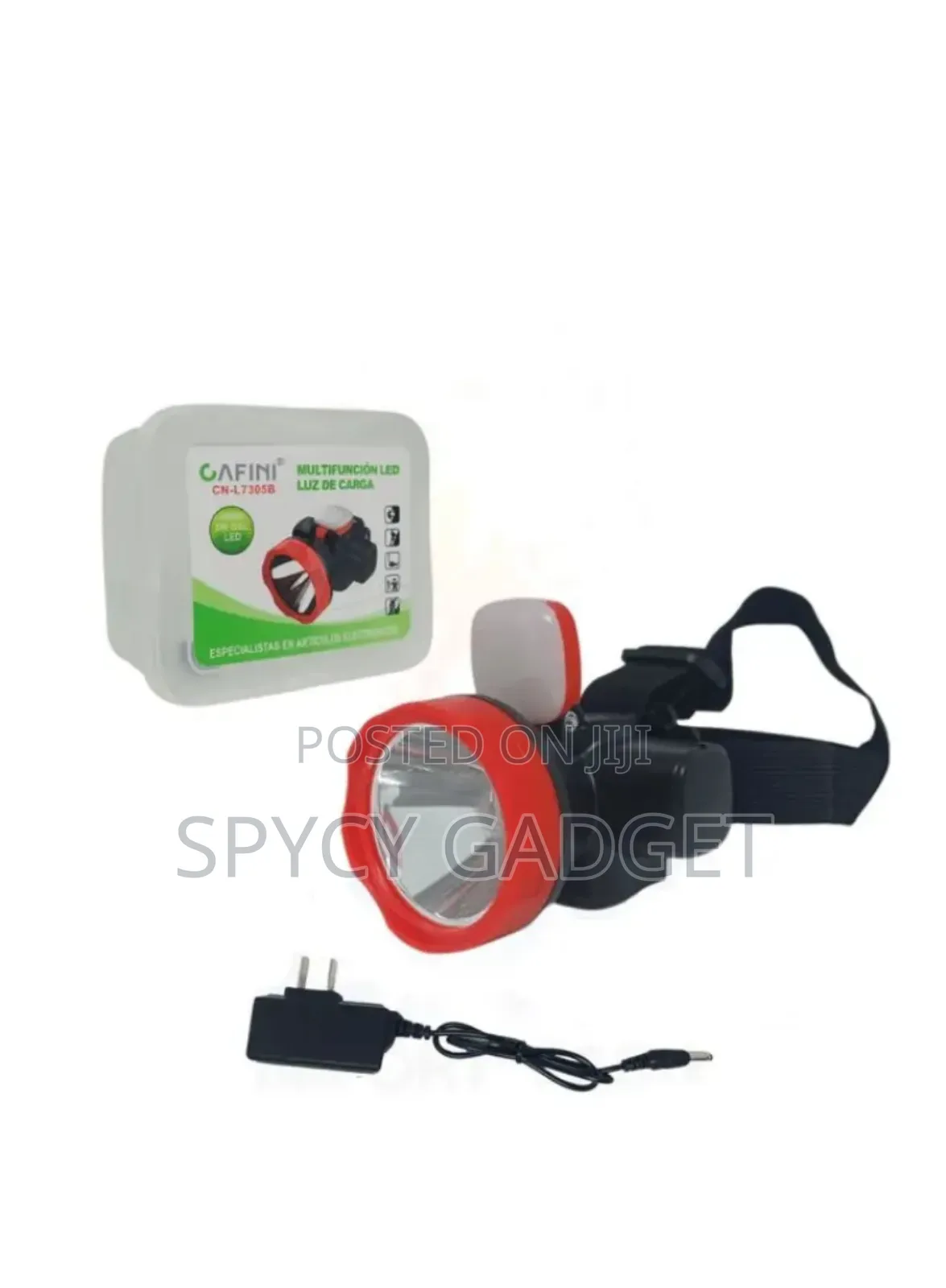 Security Led Headlamp With Dual Light