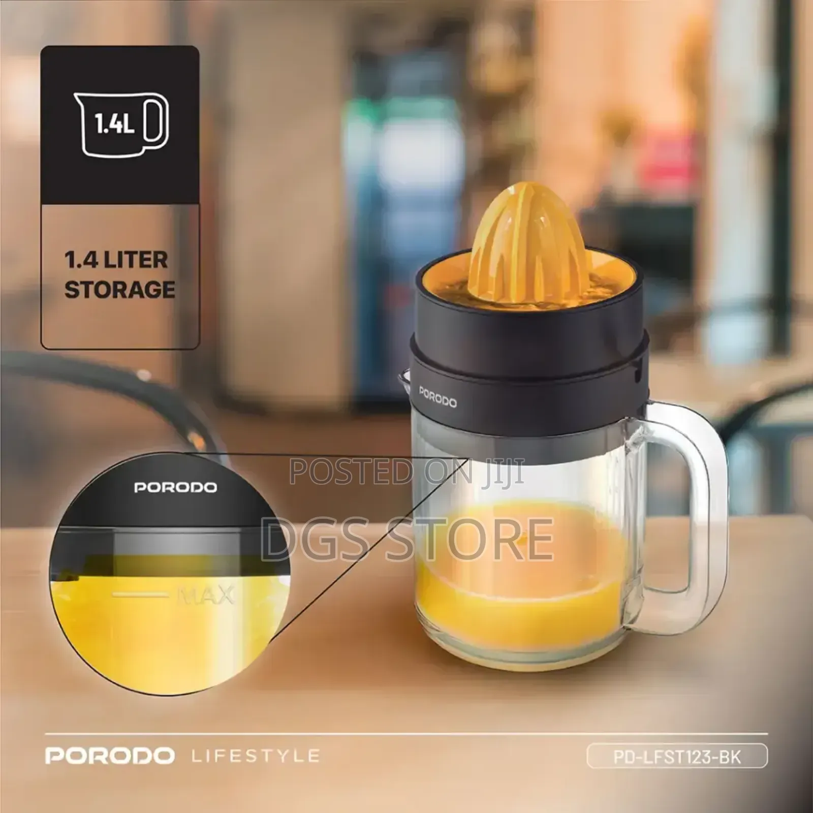 Porodo Lfs123 Bi Directional Juicer