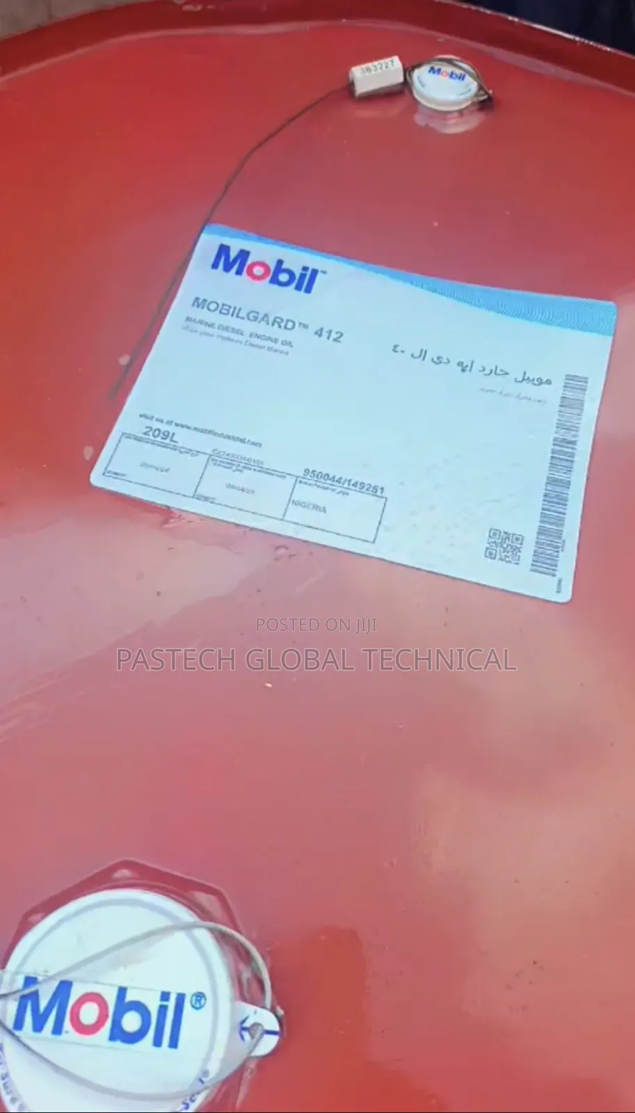 Diesel Engine Oil Mobilgard 412 Drum