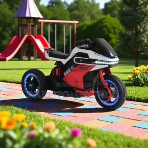 Red Kiddies Toy Motorcycle for Children