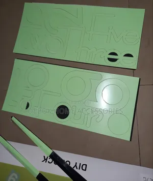 120cm Glow in the Dark(Luminous) 3d Clock