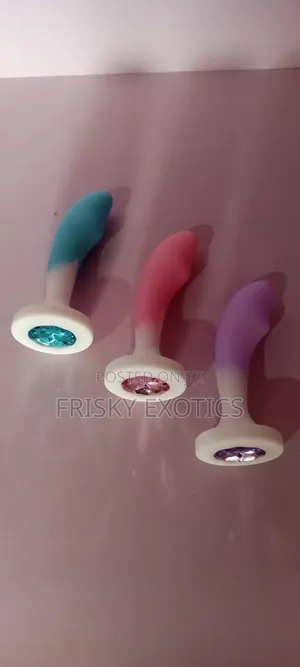 Cute Silicone Non Vibrating Butt Plugs