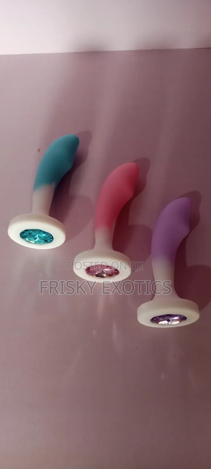 Cute Silicone Non Vibrating Butt Plugs