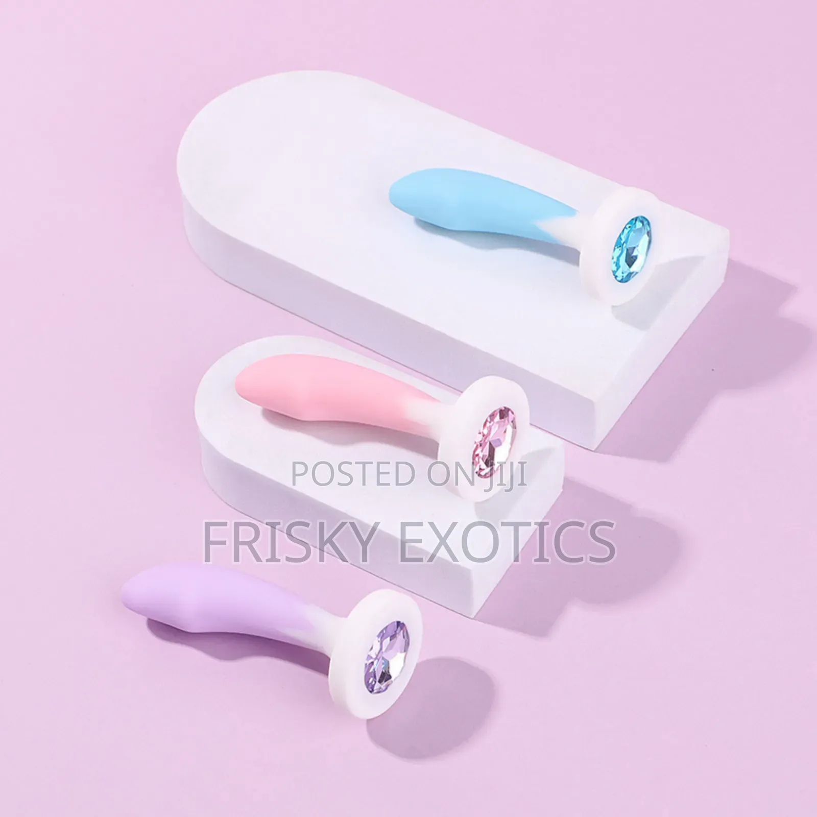 Cute Silicone Non Vibrating Butt Plugs