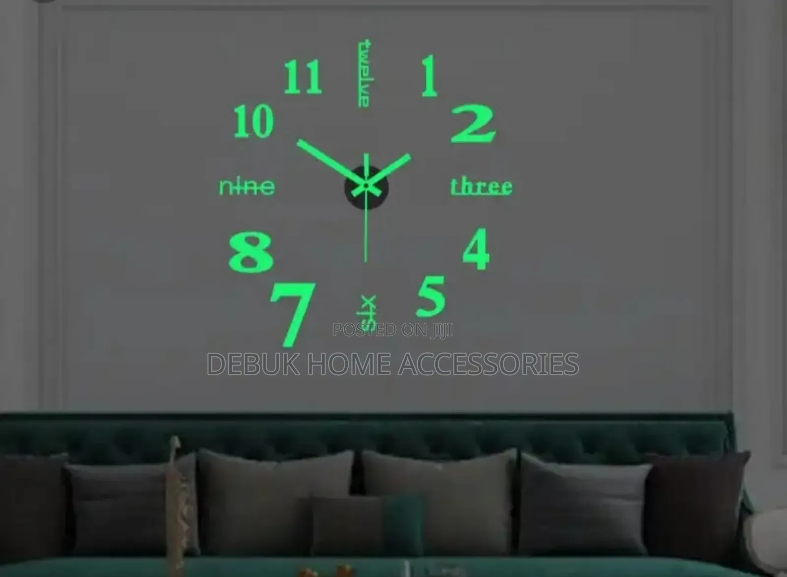 Glow in the Dark Diy Clock (50cm)