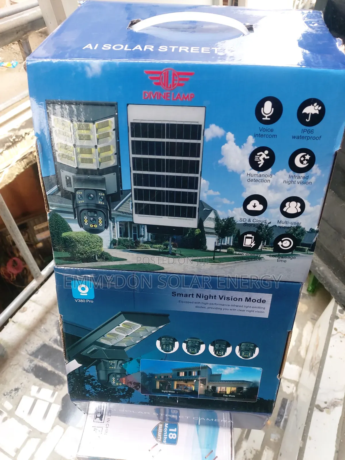Solar Street Light With Camera