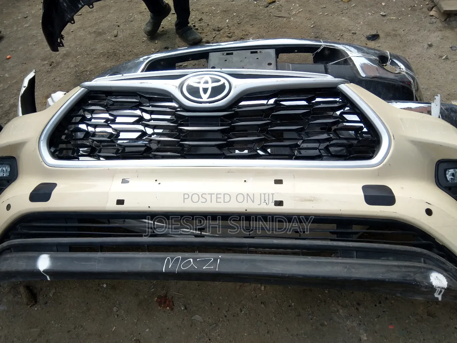 Replacement Front Bumper for Highlander 2020