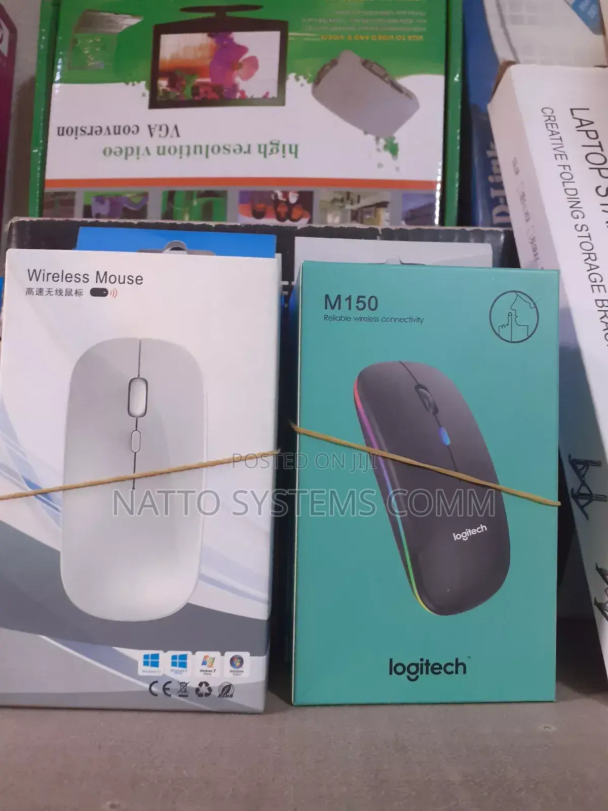 Wired and Wireless Mouse