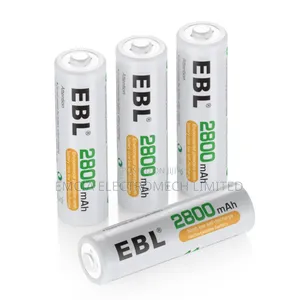 Ebl Aa 2800 Mah, Rechargeable Batteries, 1.2v (4 Units In A Pack)