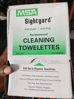 Msa Pre Moistened Cleaning Towelettes