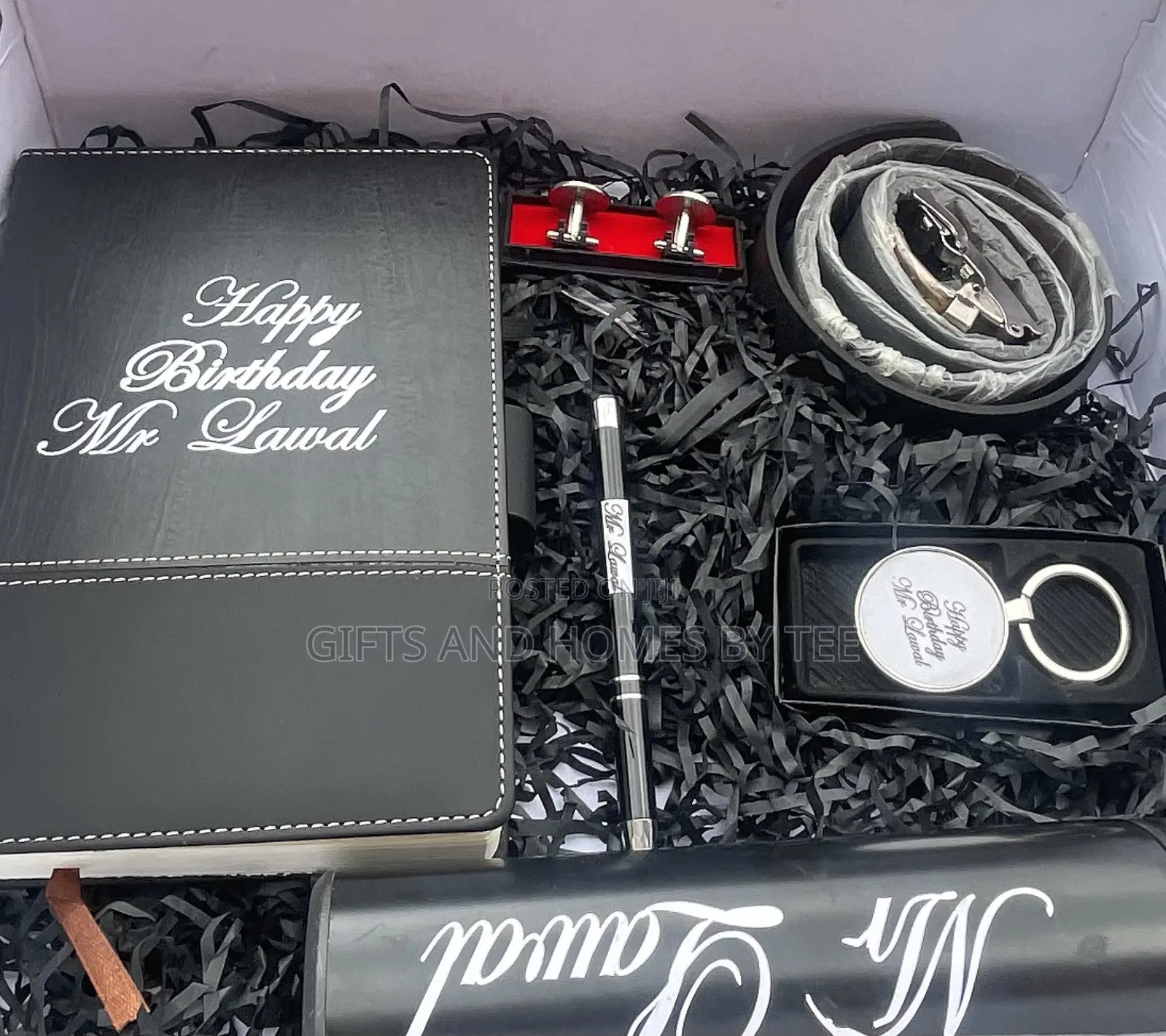 Black Themed Men’S Gift Box
