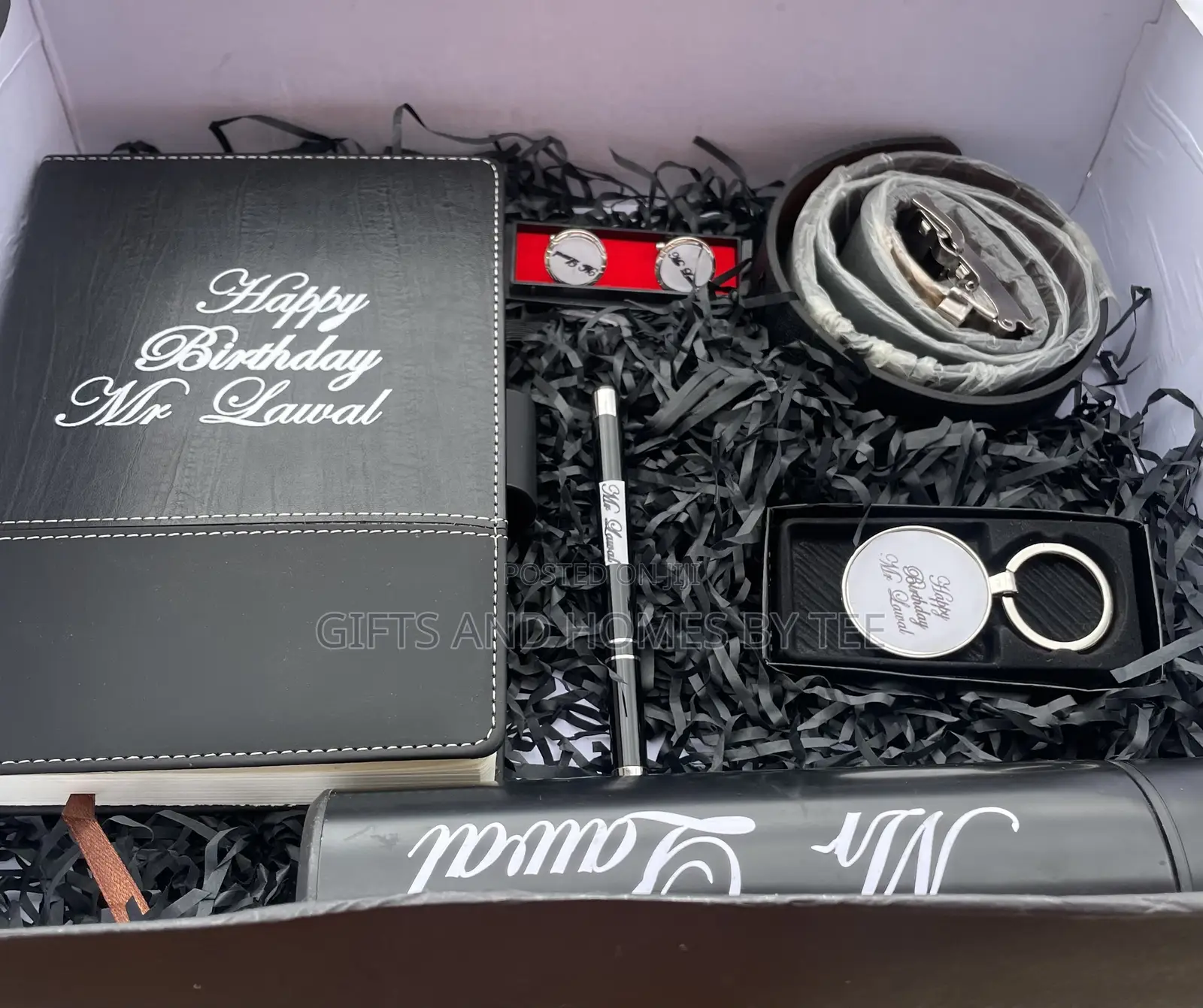 Black Themed Men’S Gift Box