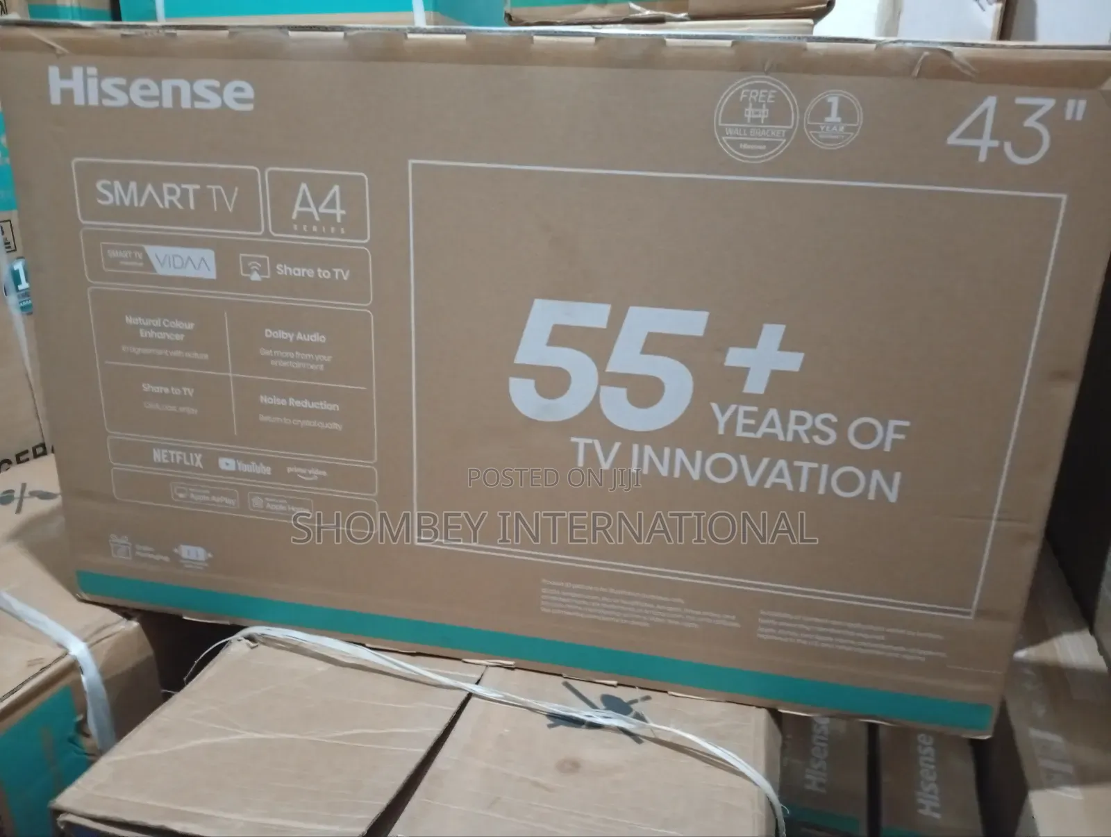 Hisense 43" A4S Smart TV