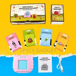 Words Pronunciation Early Educational Cards for Kids
