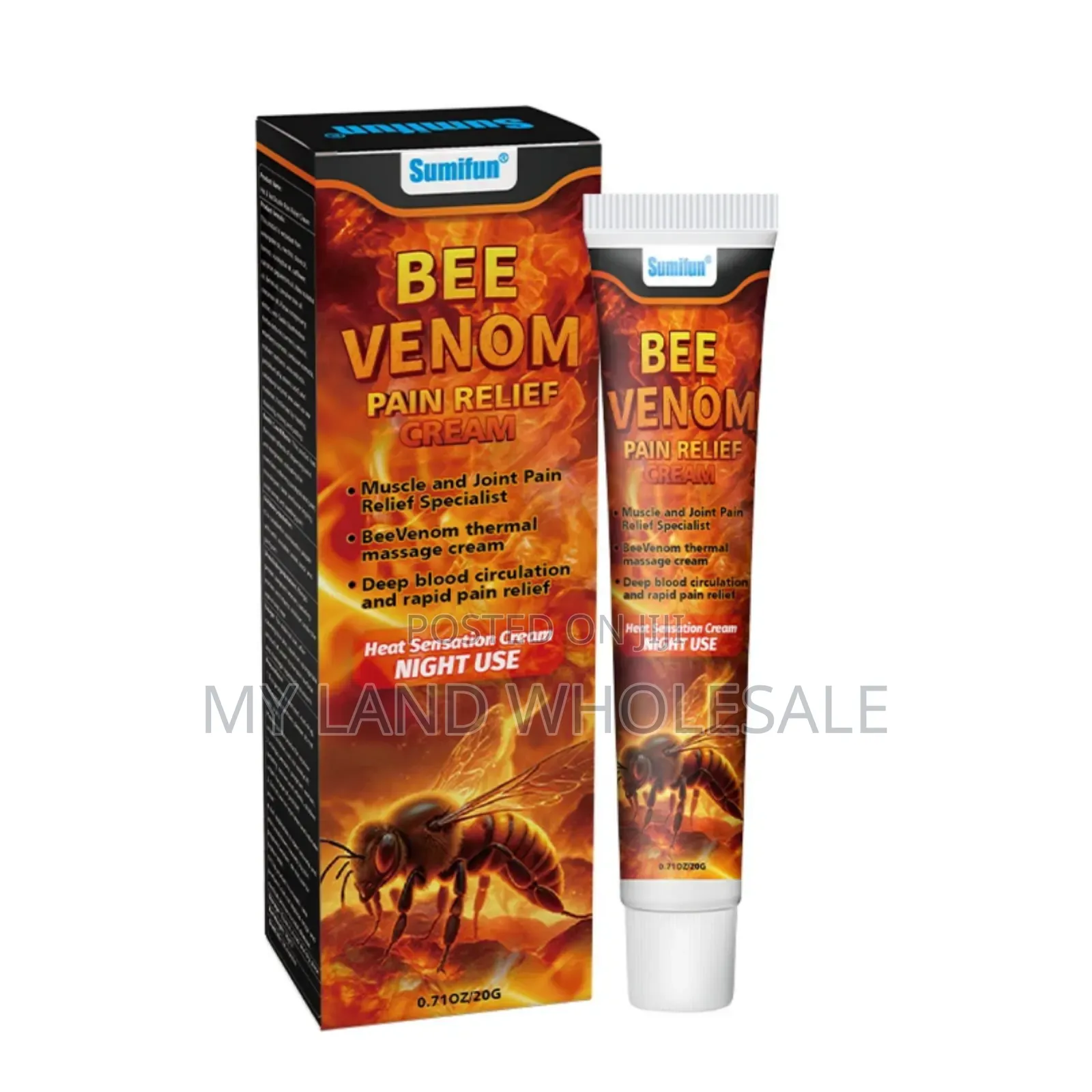 Bee Venom Pain Relief Cream (Wholesale)
