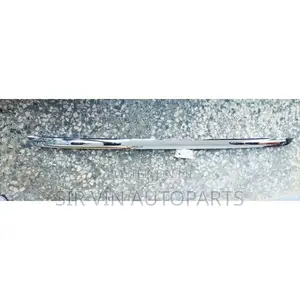 Highlander 2012 Back Bumper Padded With Chrome