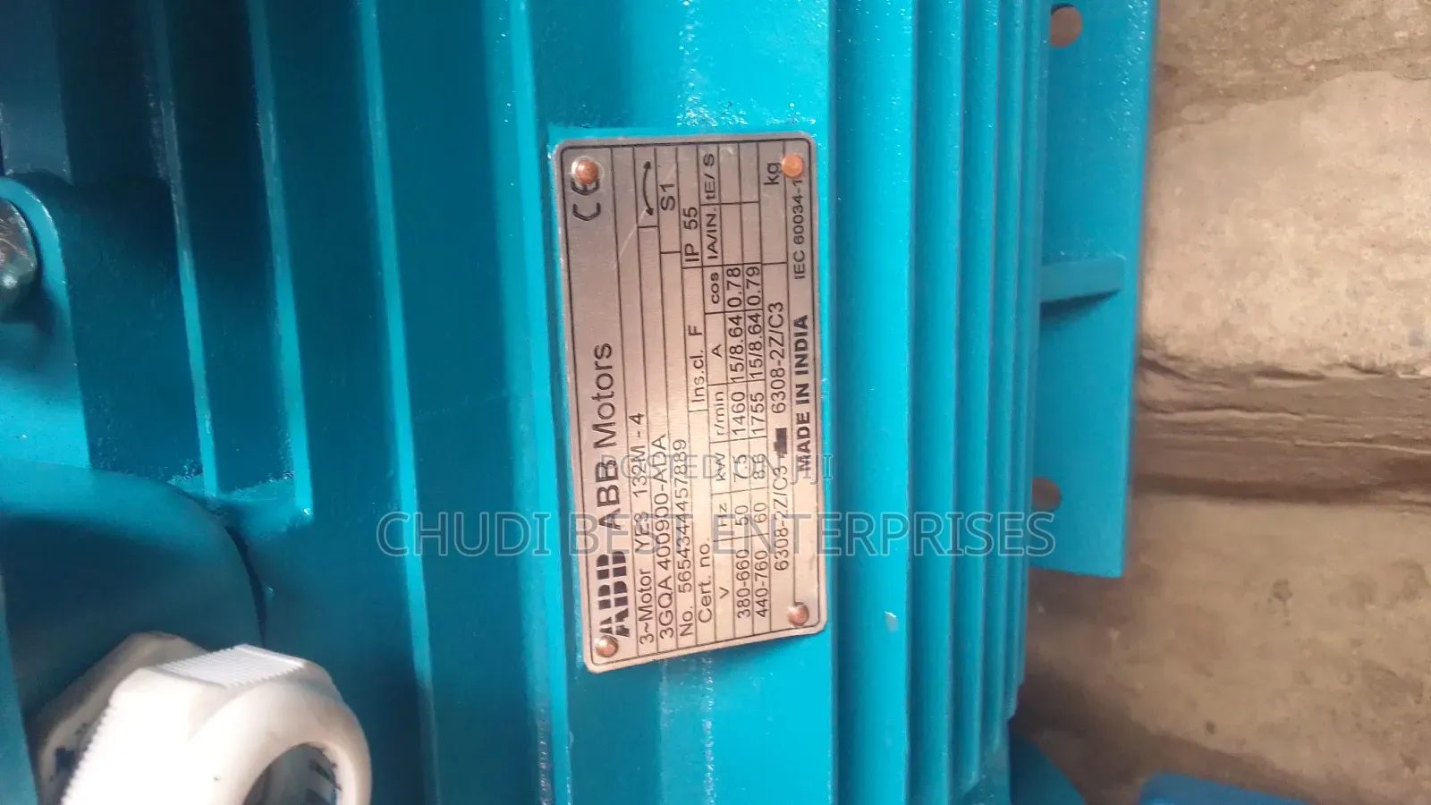 Abb Gear Motor 10hp