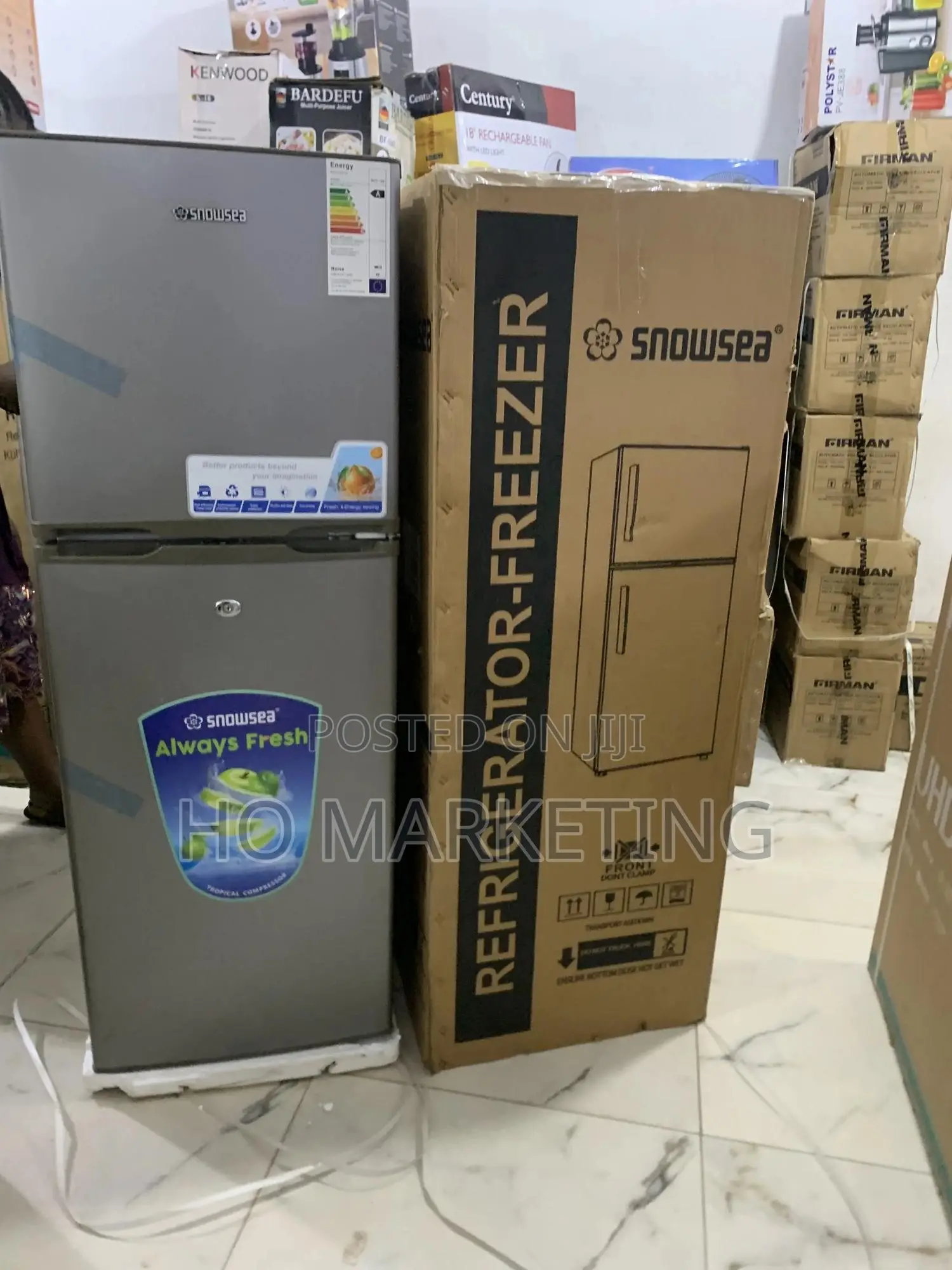 Snowsea 150l Fridge – Low Power, Spacious Design BCD-198