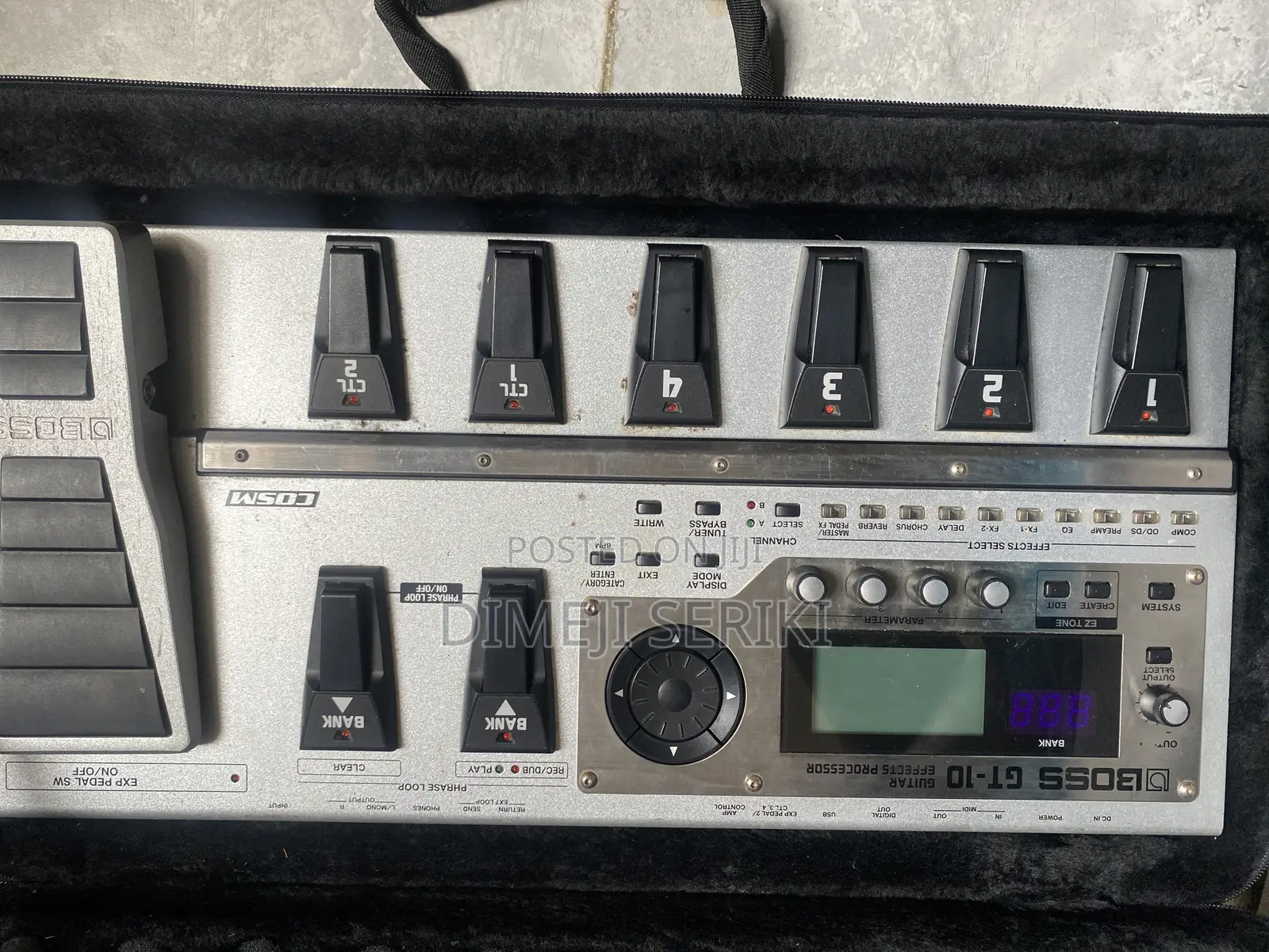 Boss Gt - 10 Multi Effect Processor Pedal