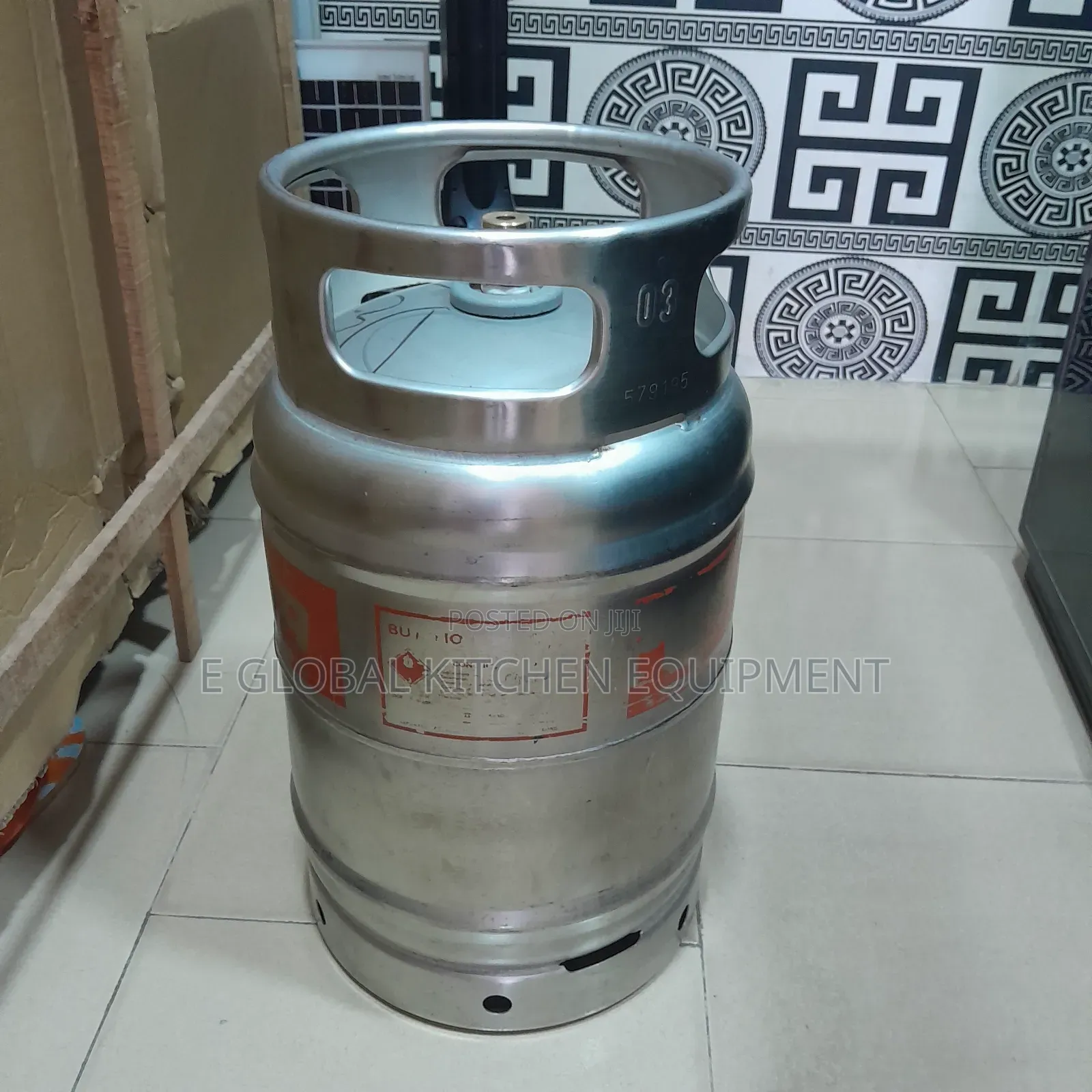 12•5kg Gas Stainless Cylinder