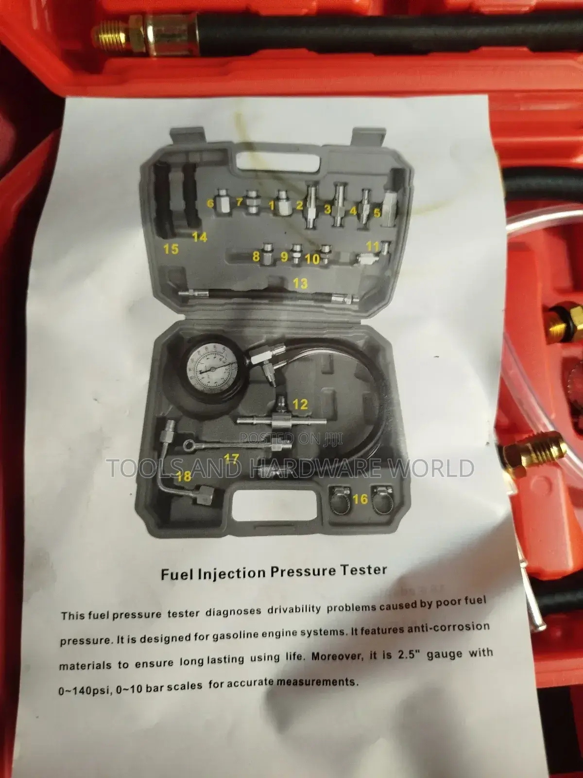 Fuel Injector Test Kit