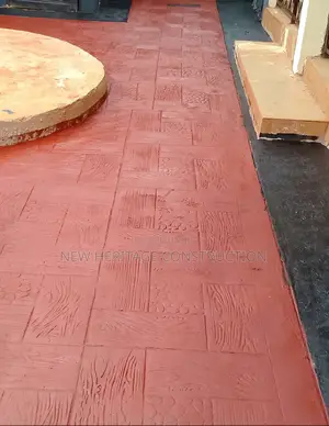 Concrete Floor Rubber Stamping