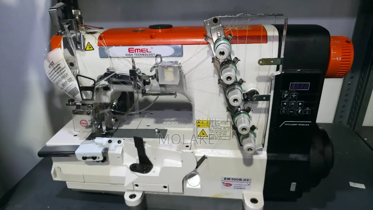 Emel Direct Drive Industrial Coverstitch Taping Machine