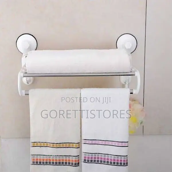 Bathroom Towel Rack Magic Suction Cup