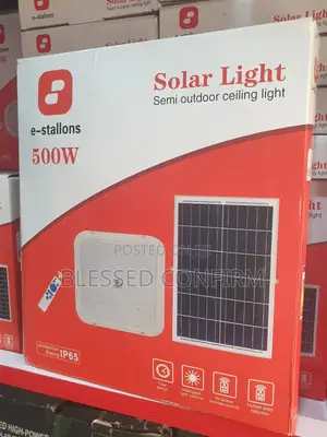 Original 500w Solar Ceiling Lights With Remote Control