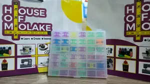 36pcs Colourful Bobbins for Domestic Sewing Machines- 36 PCS