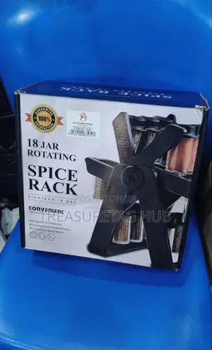 Jar Rotating Spice Rack