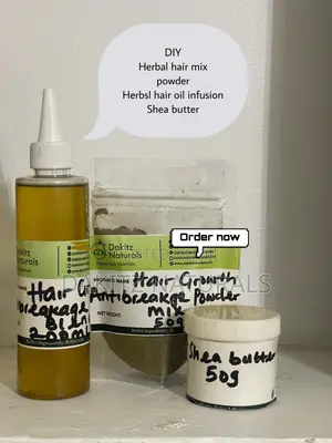 Make Your Own Herbal Hair Growth Oil Anti-Breakage Hair Butter Cream