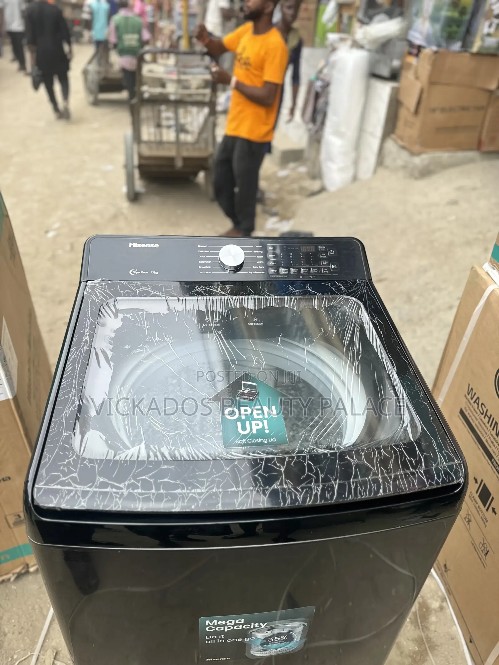 Hisense 17kg Top Load Automatic Washing Machine