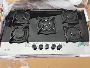 Image 5 Burner Gas Cooker Build In