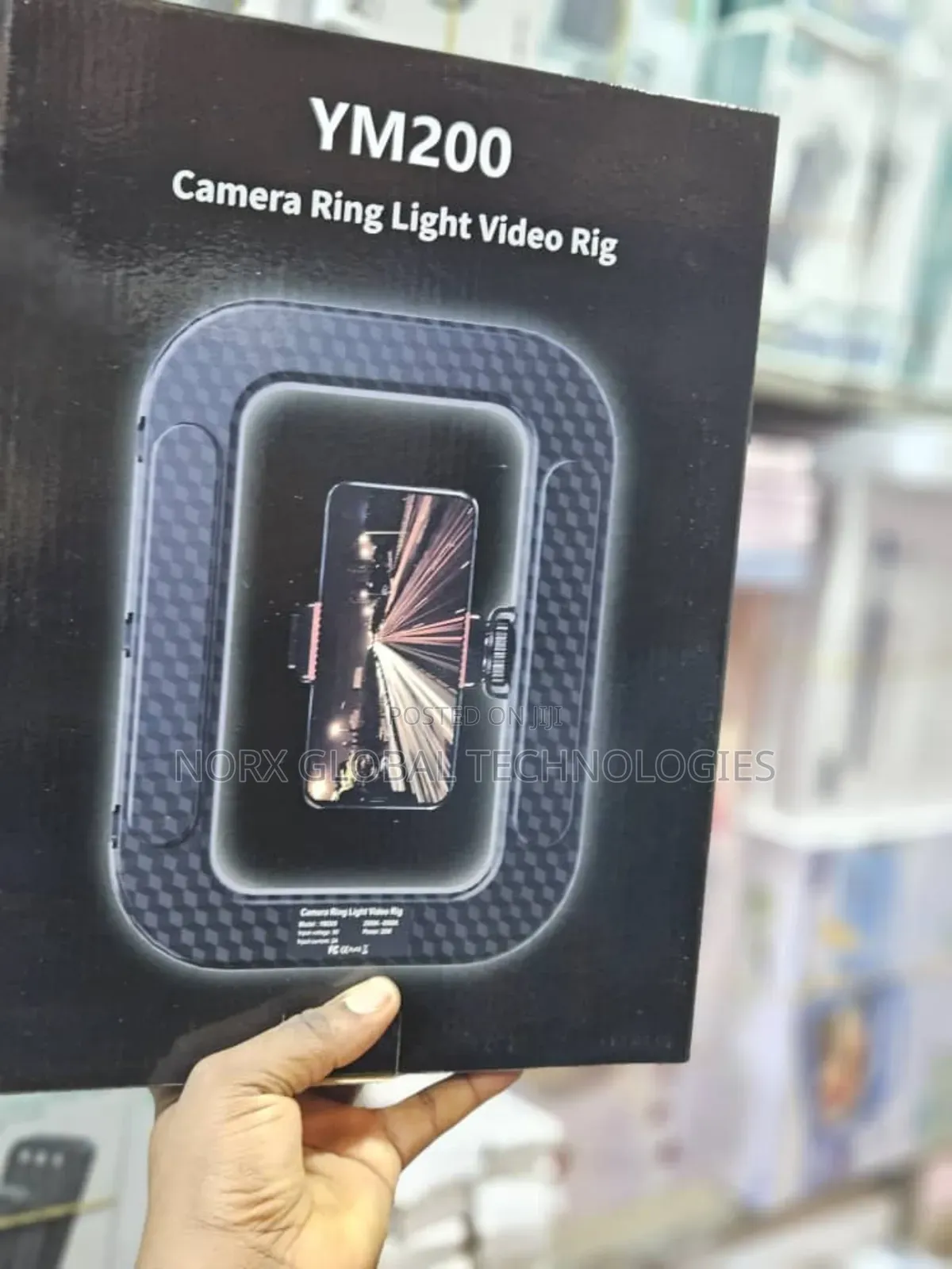 Ym200d-RGB Lighting - Camera or Phone Ring Light