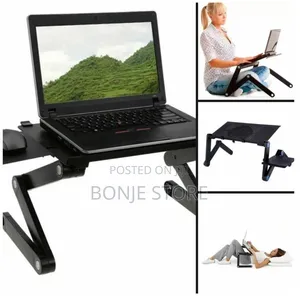 T6 Foldable Laptop Table With Cooling Fan