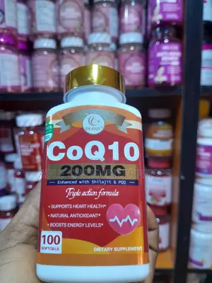 Duozi Coq10 200mg Softgels, a Dietary Supplement.