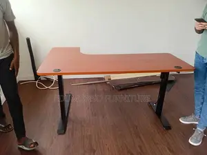 L-Shaped Electric Desk - 1.6mtr