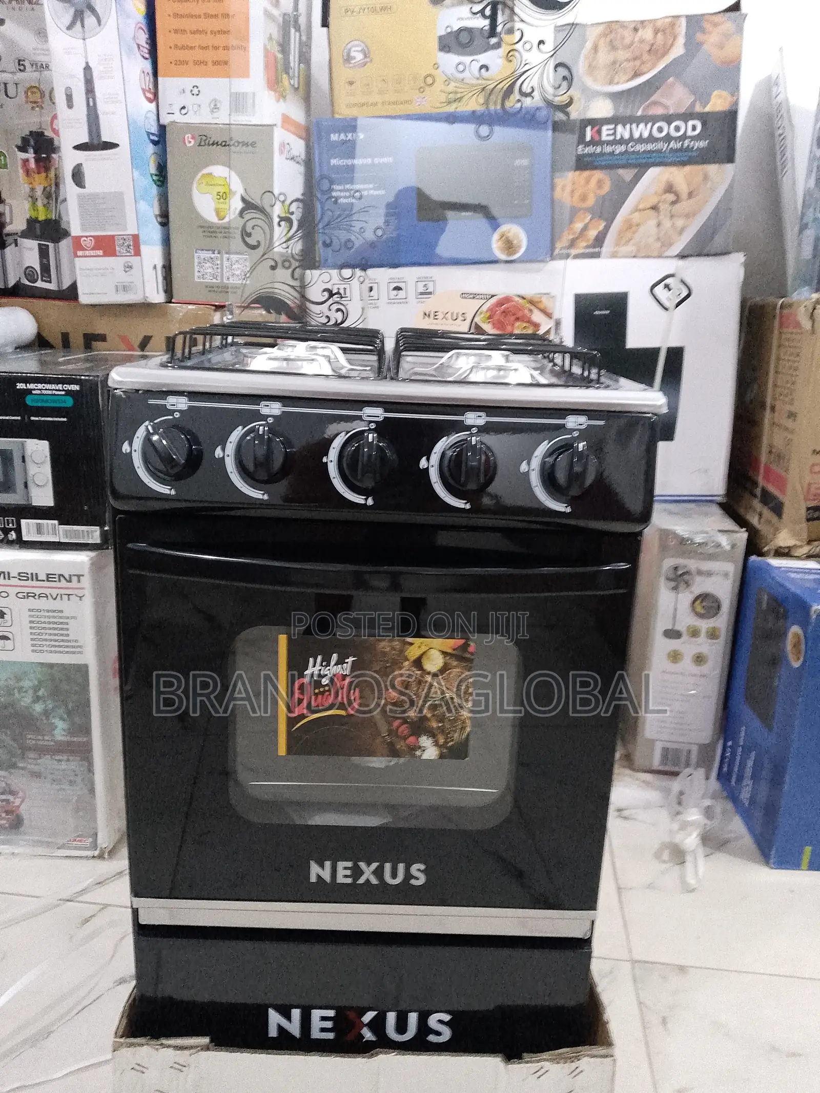 Standing Nexus Cooker – Reliable Gas Cooking Experience