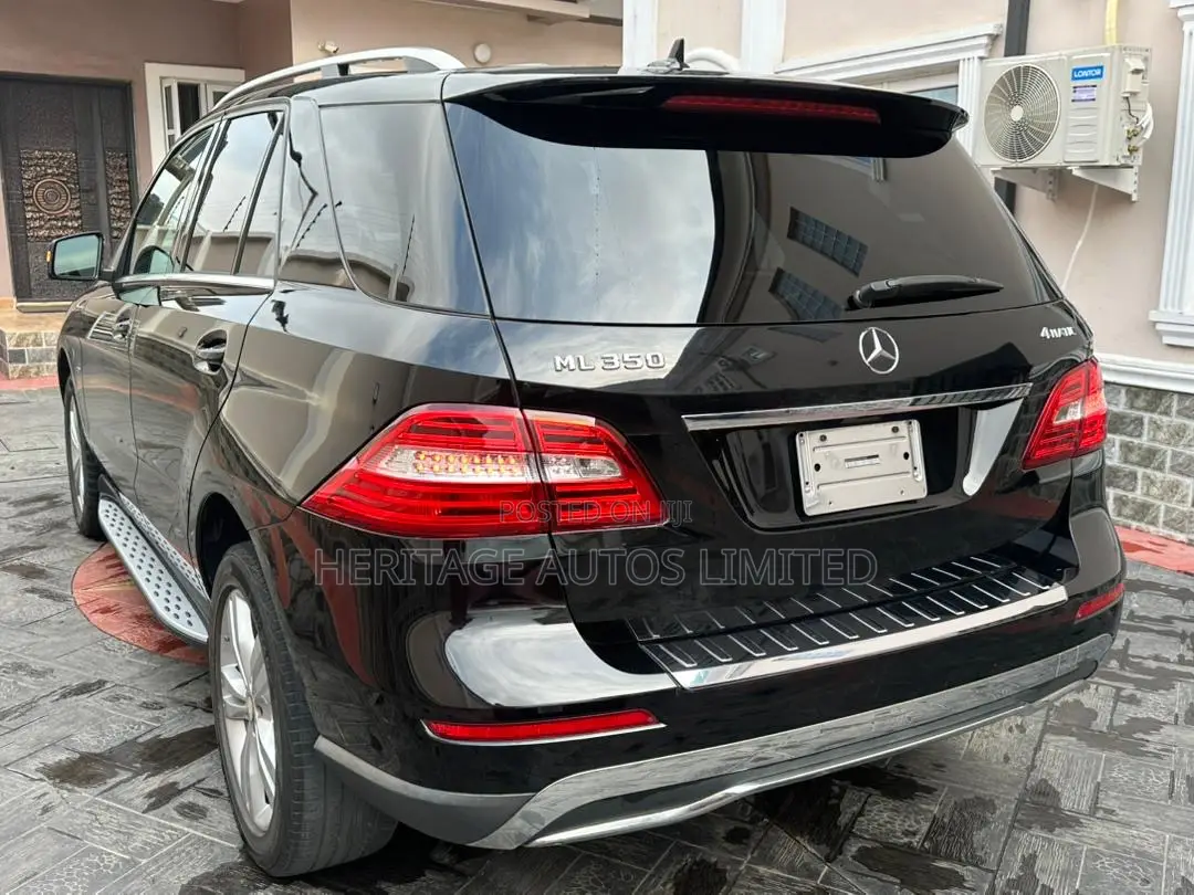 Mercedes-Benz M Class 2012 Black