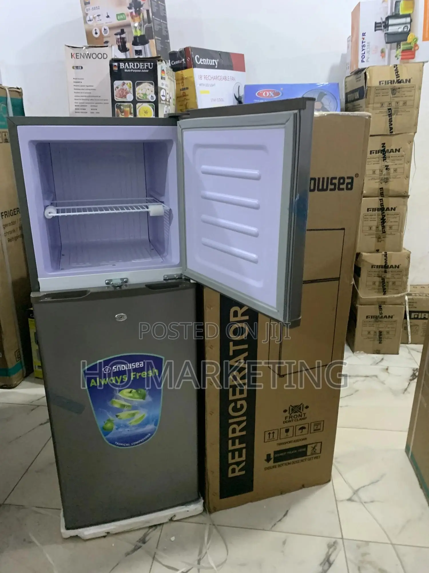 Snowsea 150l Fridge BCD-198 – Durable, Easy to Clean
