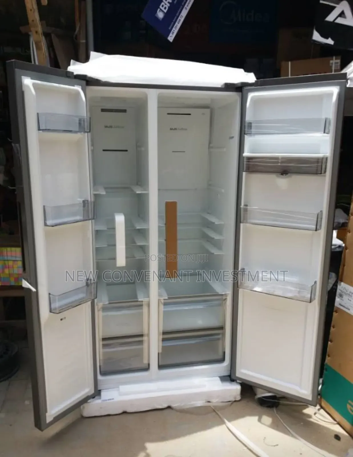 Original Hisense Side by Side Inverter Fridge