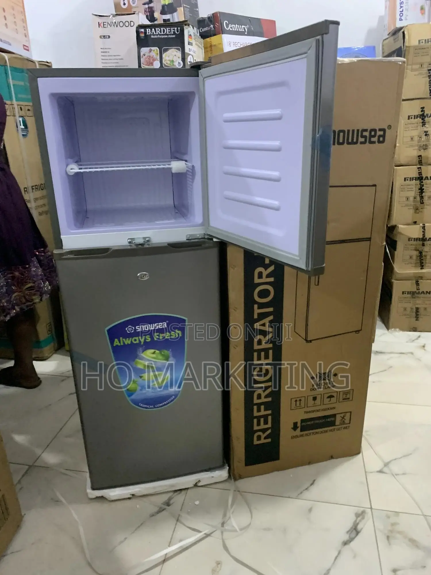 Snowsea BCD-198 Fridge – 150l, Elegant Practical