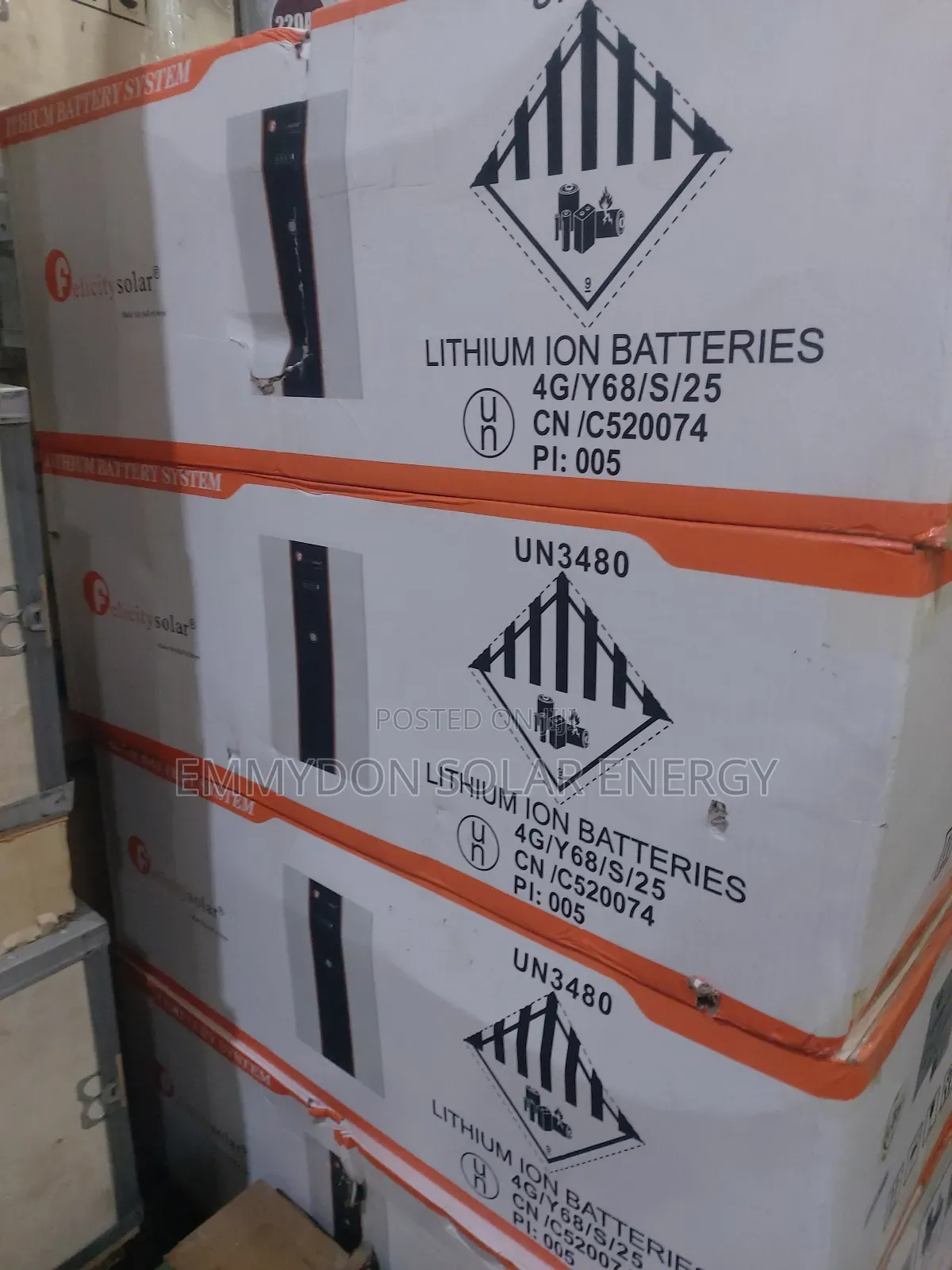 Felicity Lithium Iron Battery 7.2kwh 51.2v
